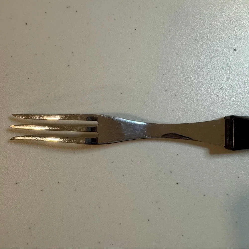 Cutco Turning Fork 1726 Carving Serving Three Prong BBQ Cooking Kitchen Utensil