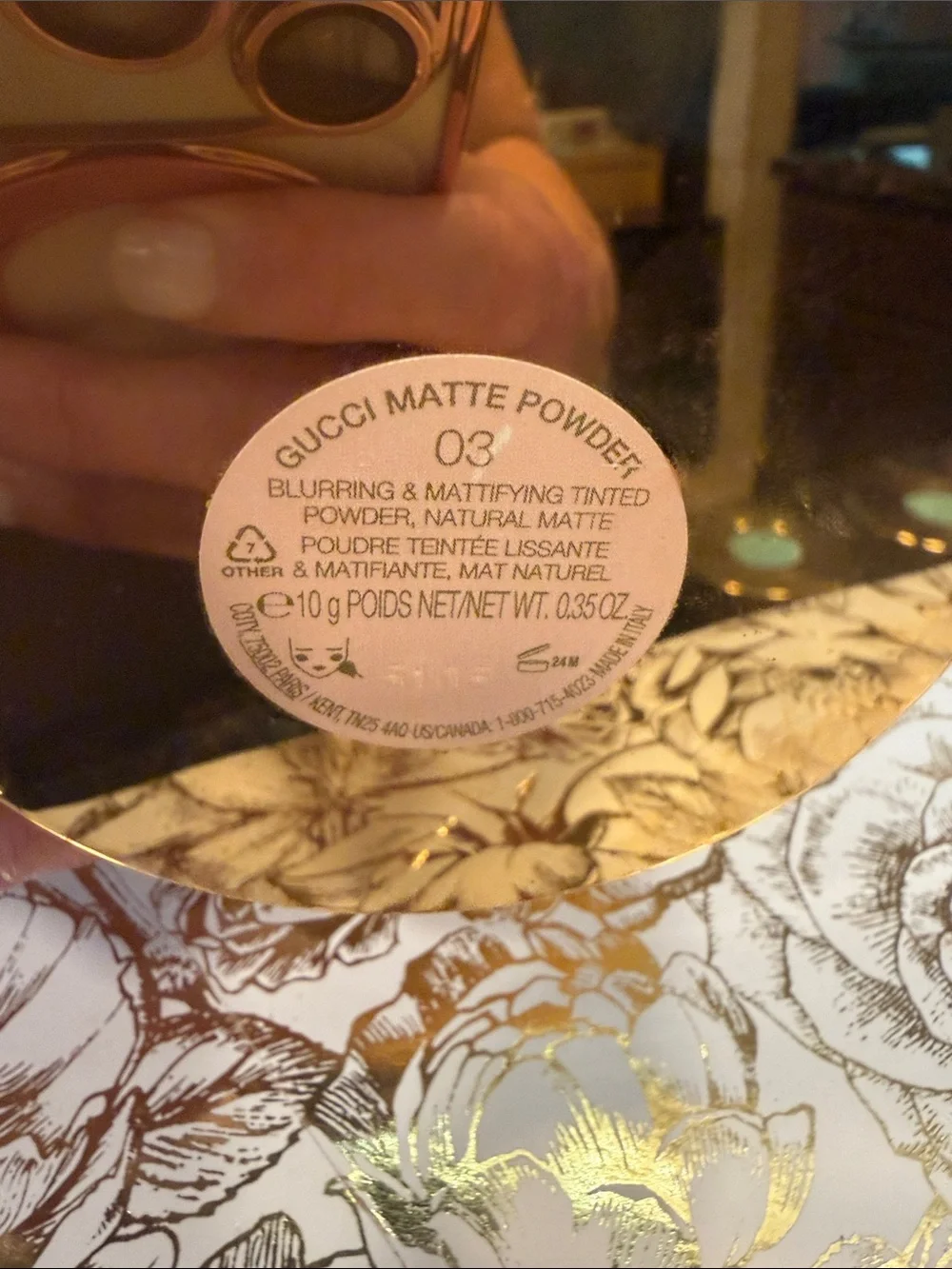 Gucci #3 Poudre De Beauté Mat Naturel Beauty Setting Powder