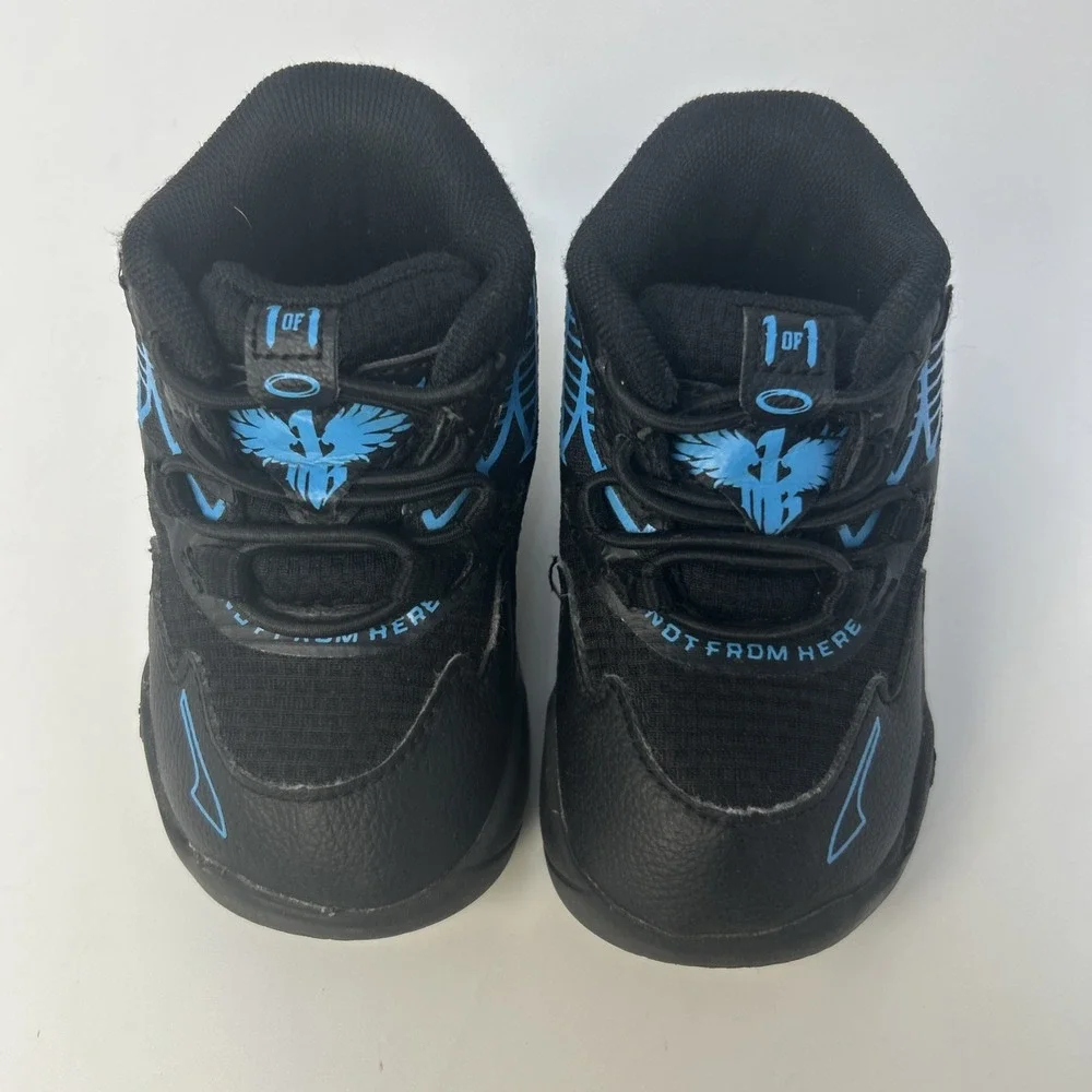 Puma MB.01 Buzz City LaMelo Ball Black Blue Toddler Infant Shoes 5C 385117-13