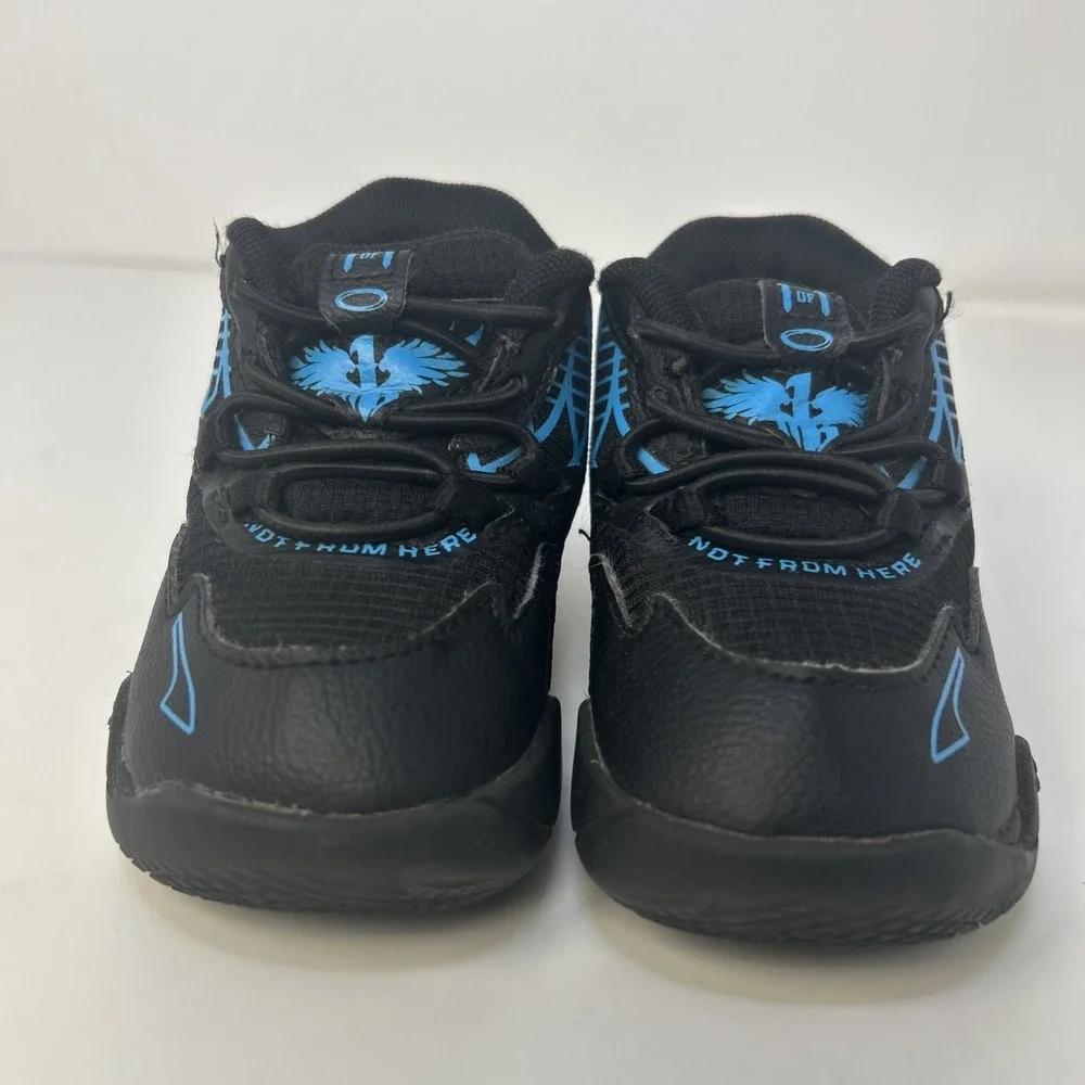 Puma MB.01 Buzz City LaMelo Ball Black Blue Toddler Infant Shoes 5C 385117-13