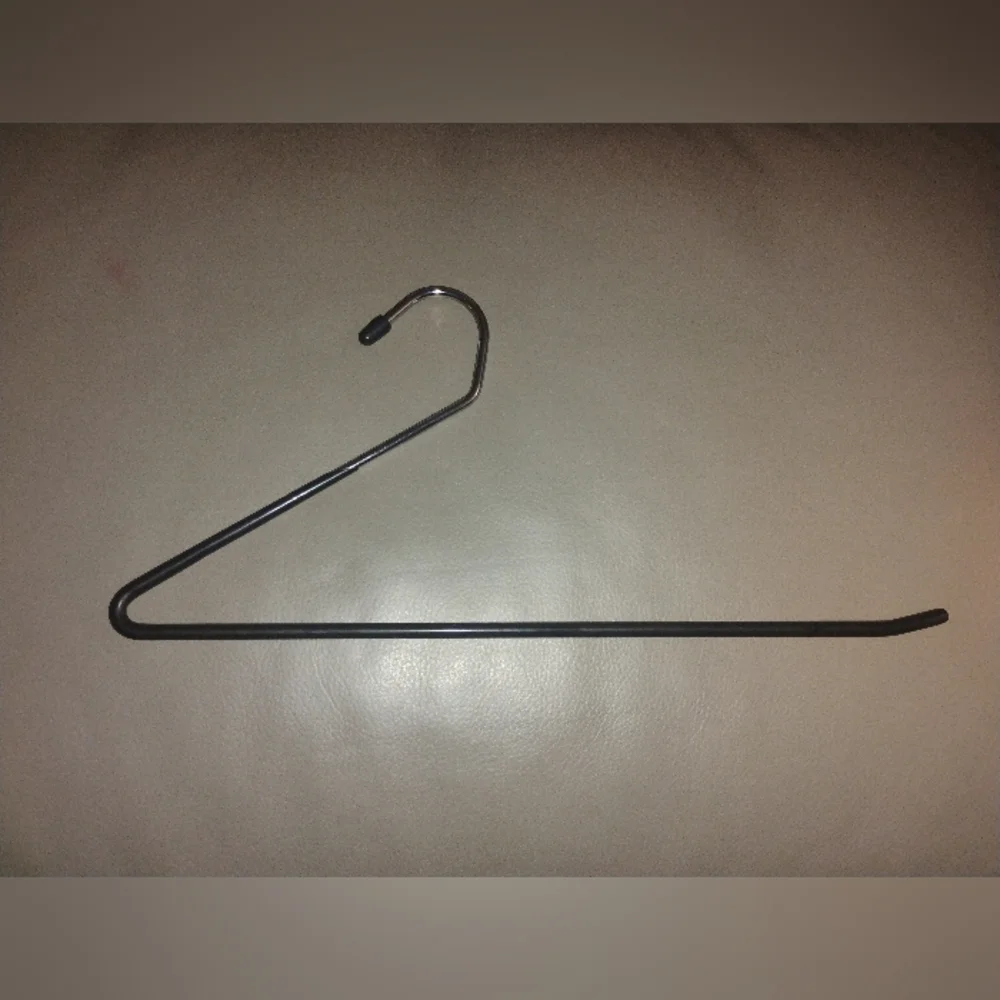 Two Specialty Hangers in Rubber Coated Metal