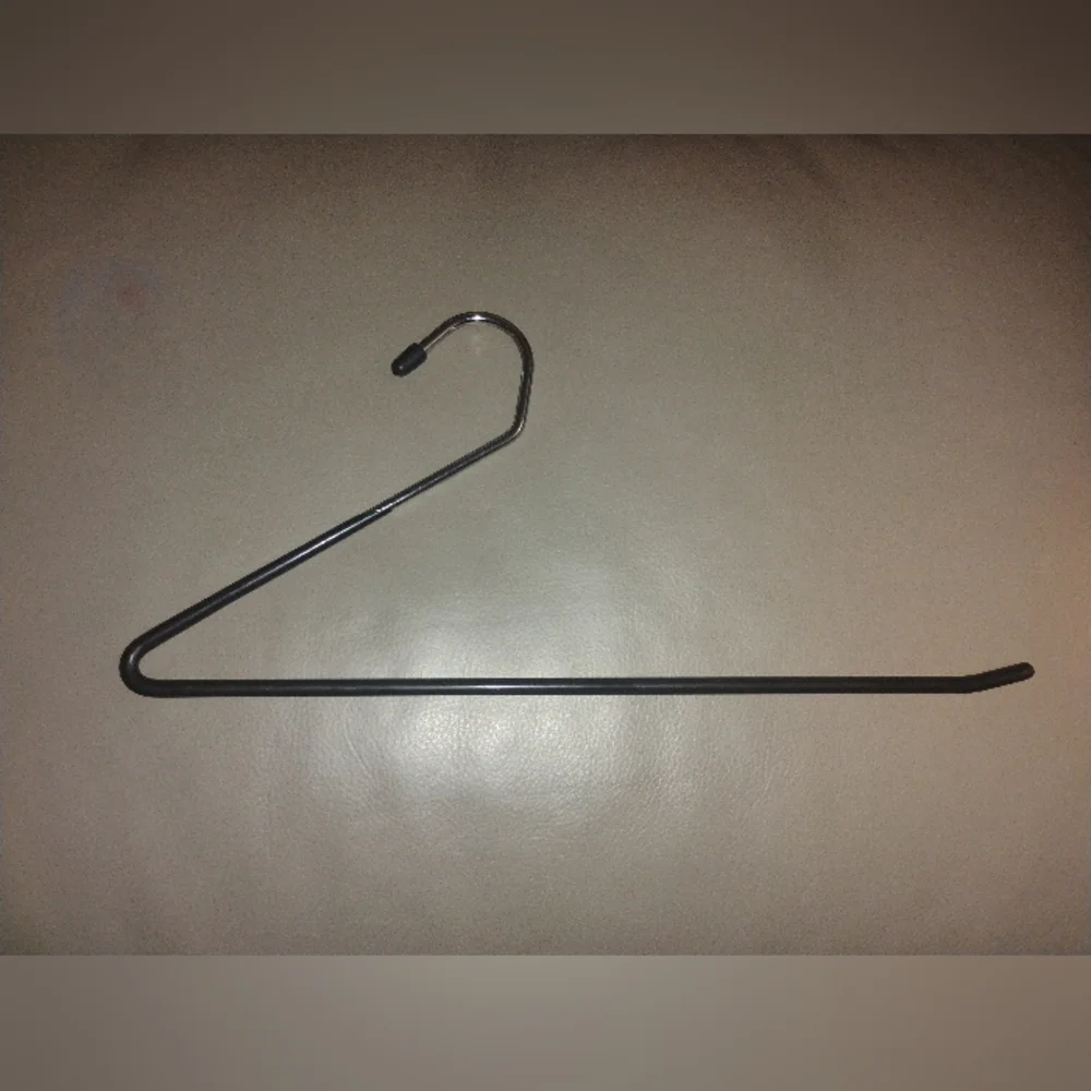 Two Specialty Hangers in Rubber Coated Metal
