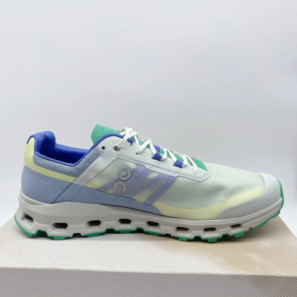On Cloudvista Men's Running Shoes Athletic Sneakers Blue Green Lace Up Sz US 13