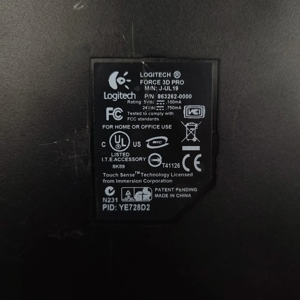 Logitech force 3d