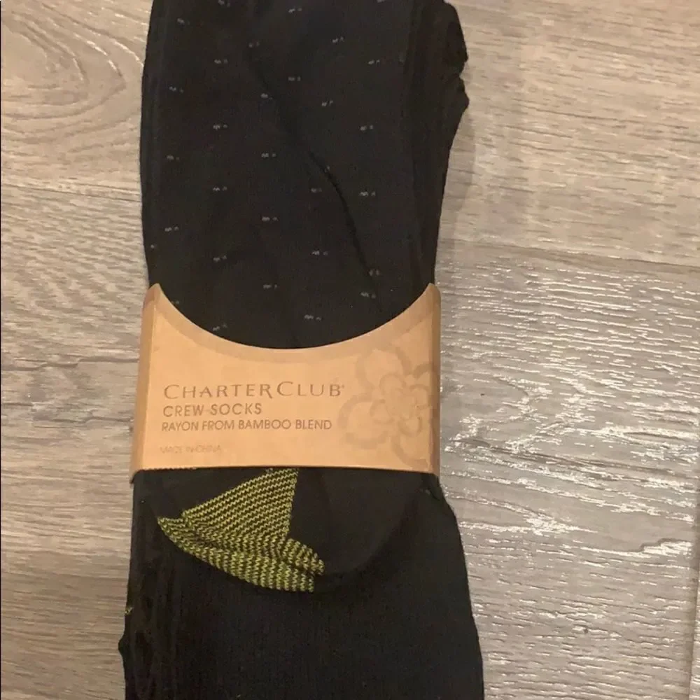 Charter Club crew socks set4