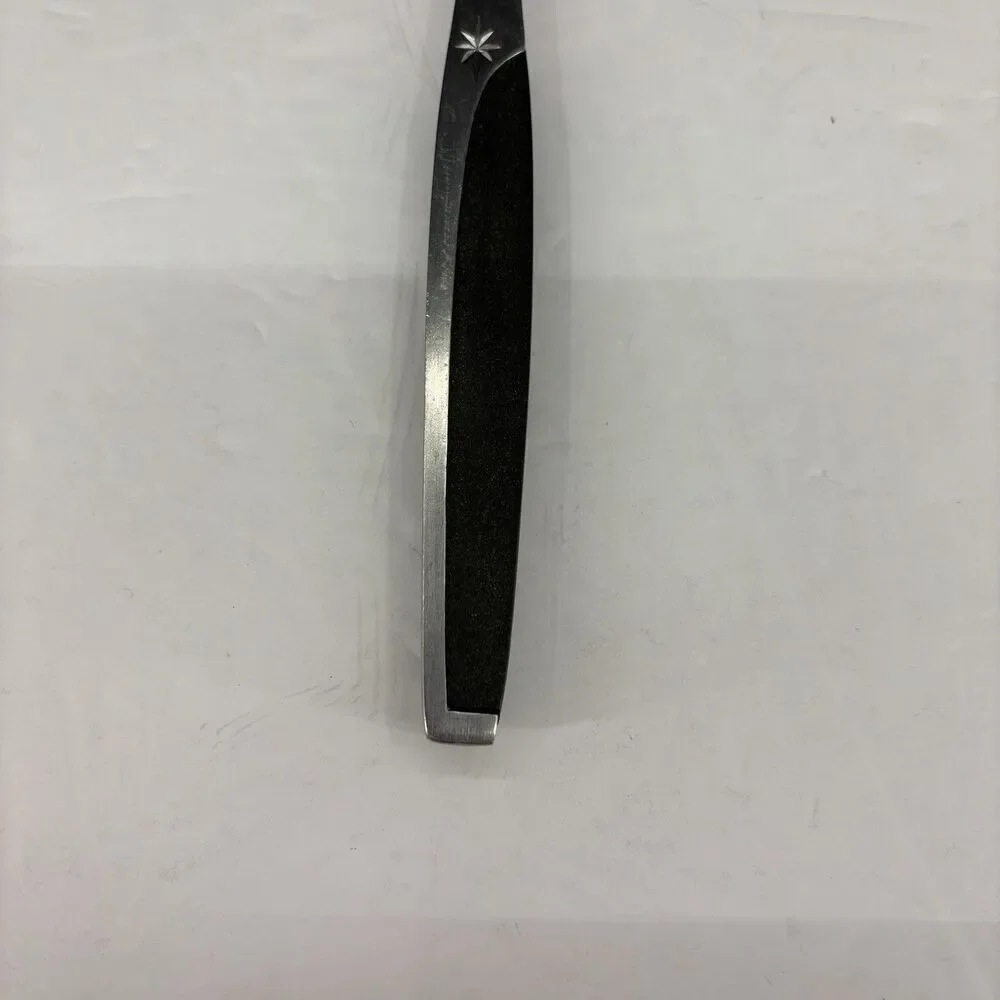Vintage Mar-Crest Ebony Elegance (Stainless) Atomic Starburst Japan Serving Fork