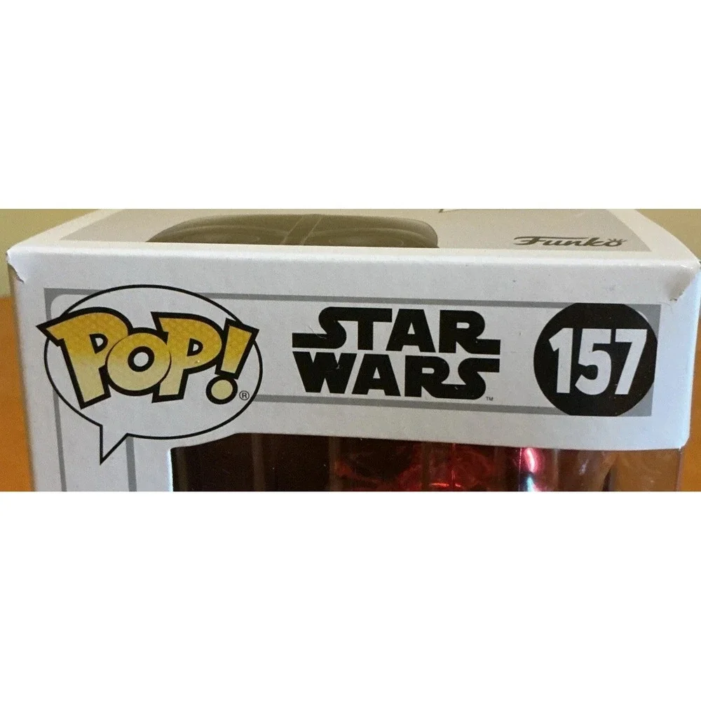 Funko Pop! 157 Star Wars - Darth‎ Vader Red Chrome - Target Exclusive Figure