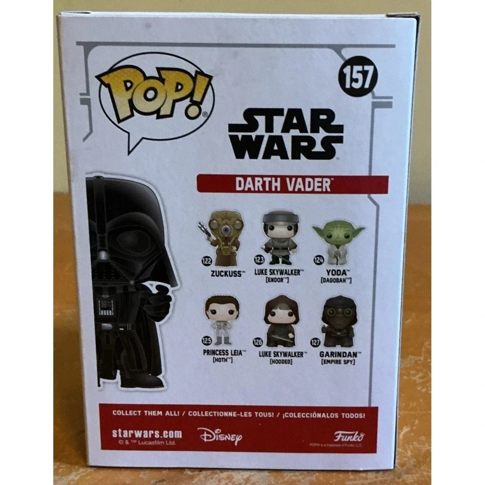 Funko Pop! 157 Star Wars - Darth‎ Vader Red Chrome - Target Exclusive Figure