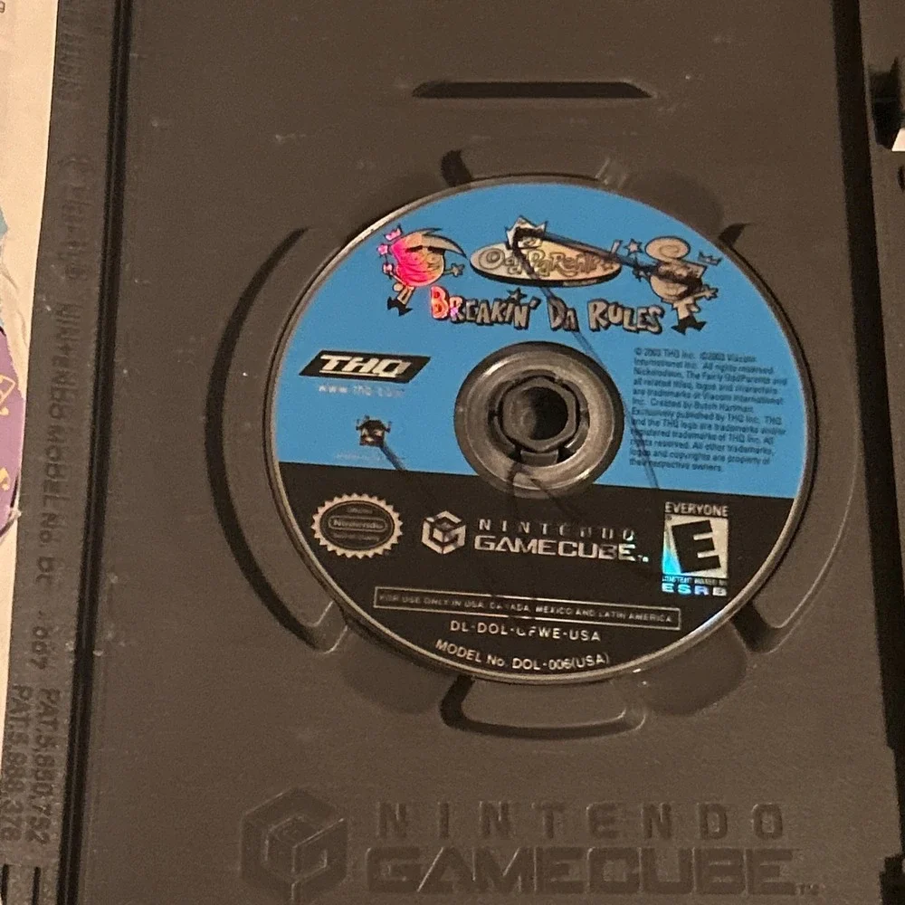 Fairly OddParents: Breakin' Da Rules (Nintendo GameCube, 2003) CIB Complete‎
