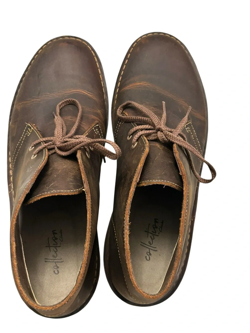 Clarks classic brown
