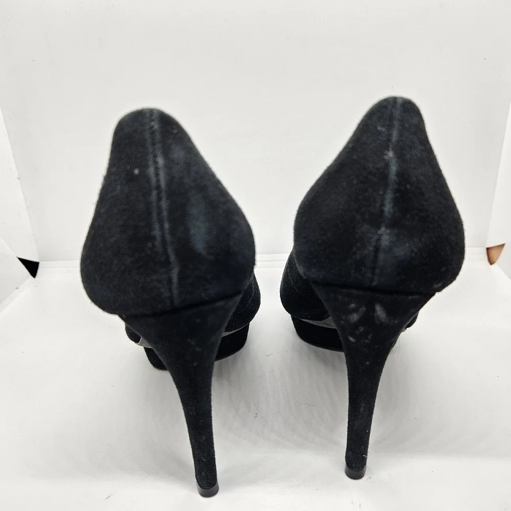 Tory Burch black suede