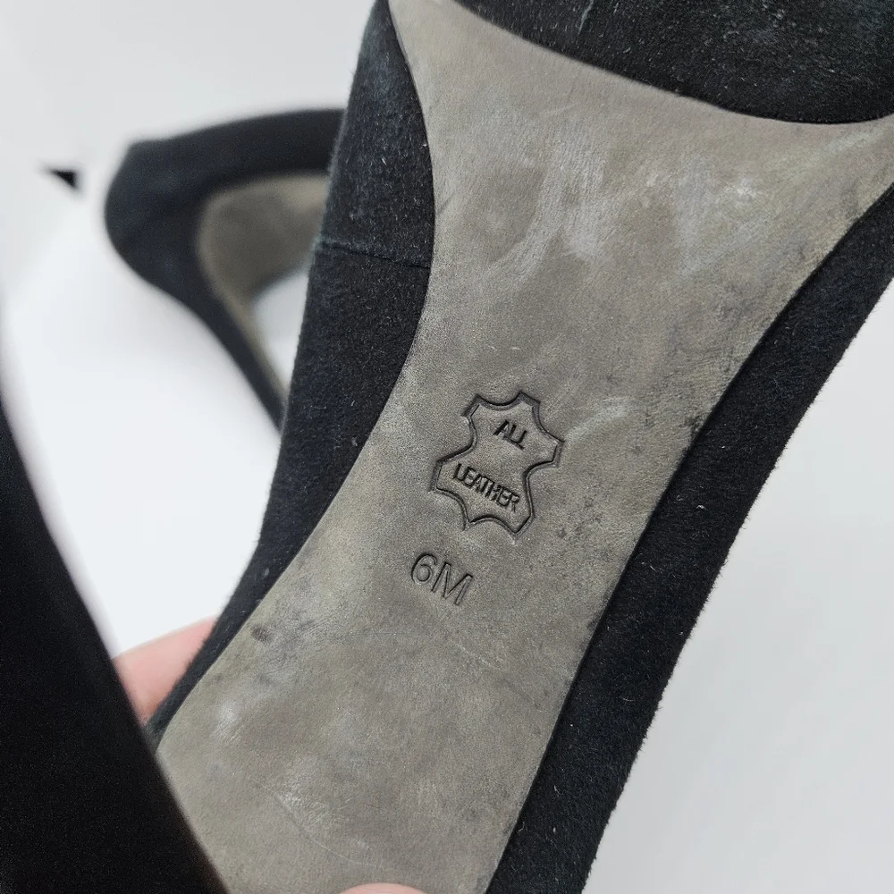 Tory Burch black suede