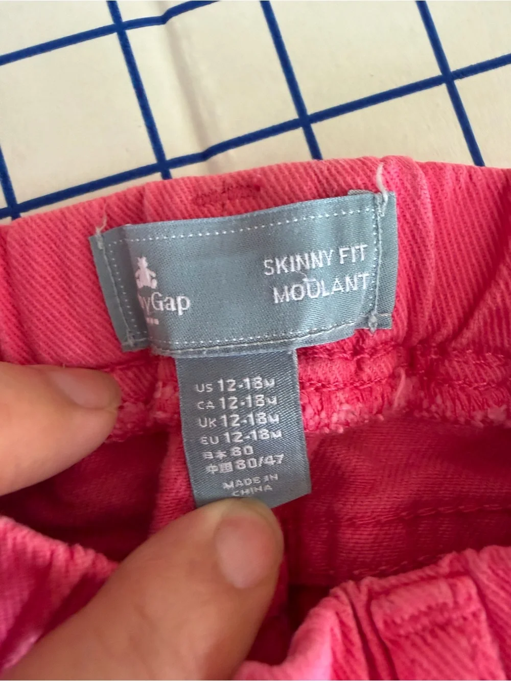 GAP Pink Toddler Stretch Leggings