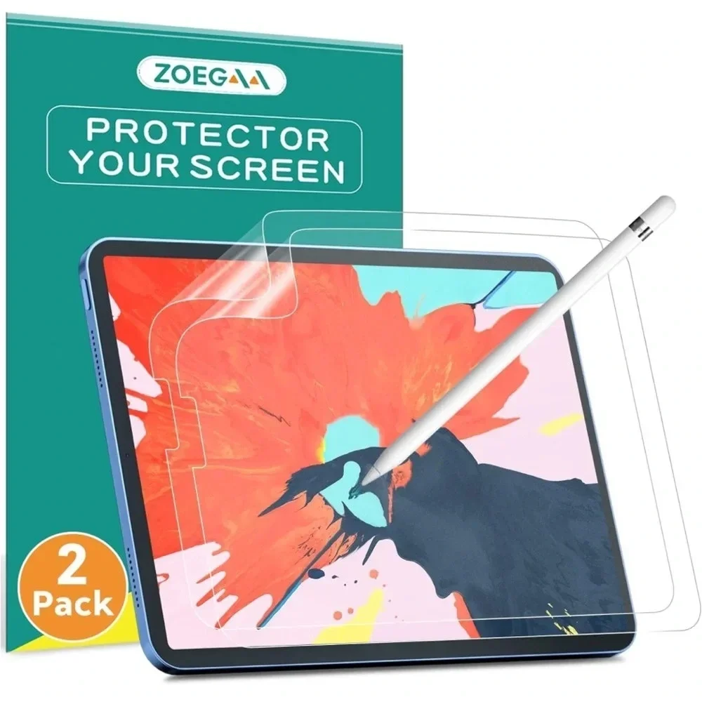 ZOEGAA 2-pack iPad Pro 12.9 Paper‎ Screen Protector Matte Film PET Film NWT