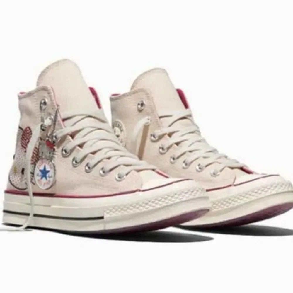 RARE Sanrio Hello Kitty + Swarovski +Converse Chuck 70 Limited Edition M 10 /W12