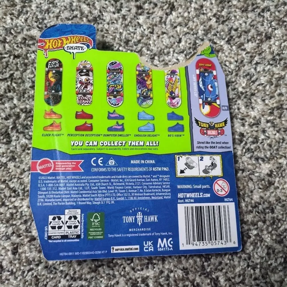 Hot Wheels tony hawk