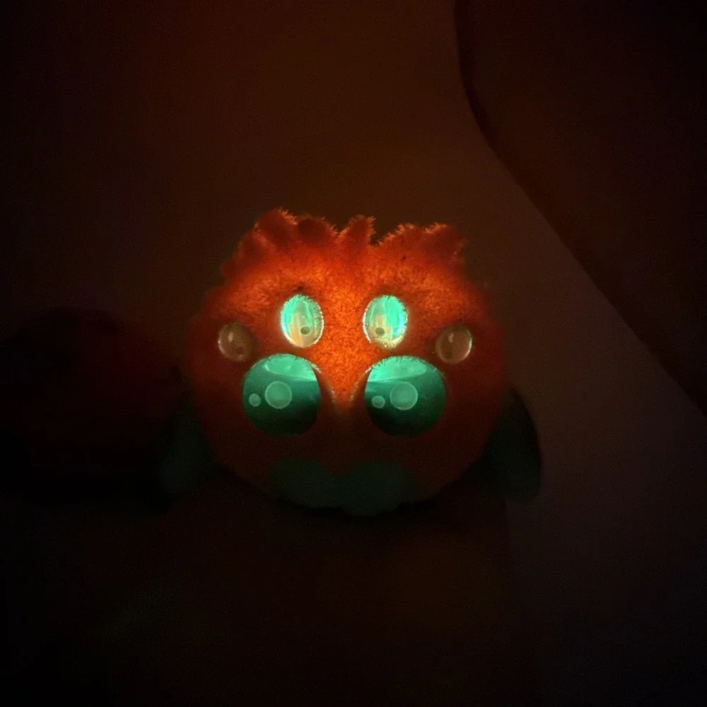 Yellies Flufferpuff & Toofy Spooder Jumping Spider Sound Activated Motion WORKS