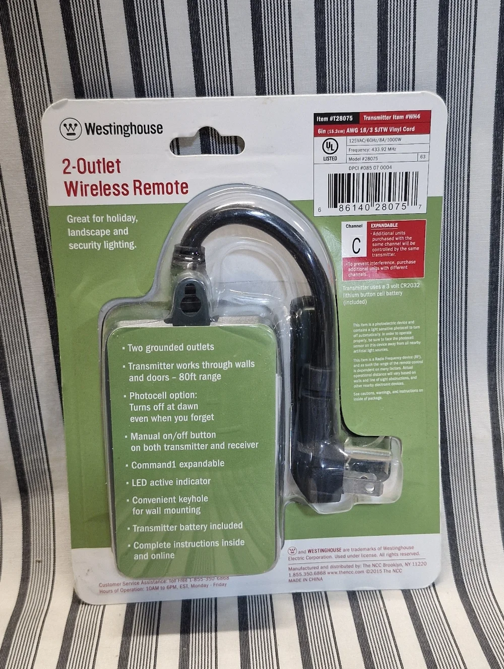 Westinghouse security automatically off
