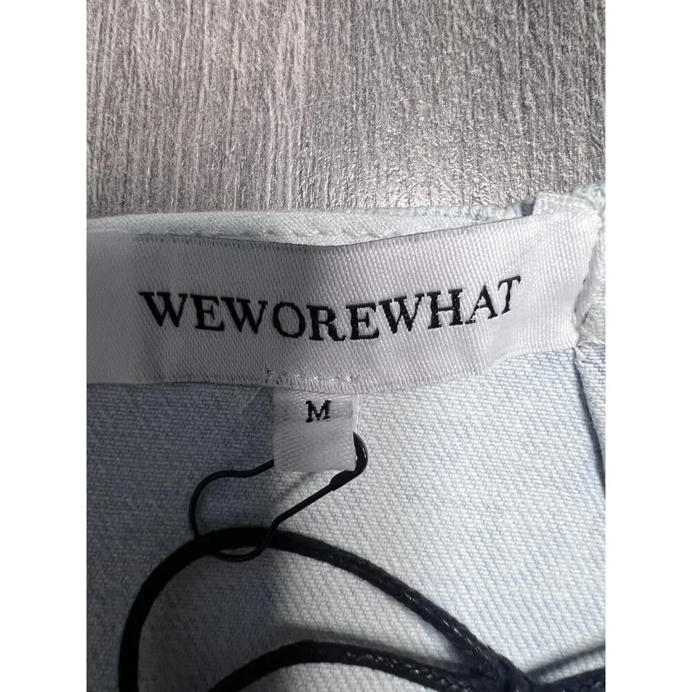 WeWoreWhat light wash