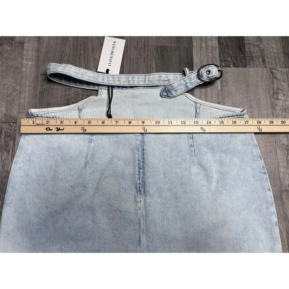 WeWoreWhat light wash