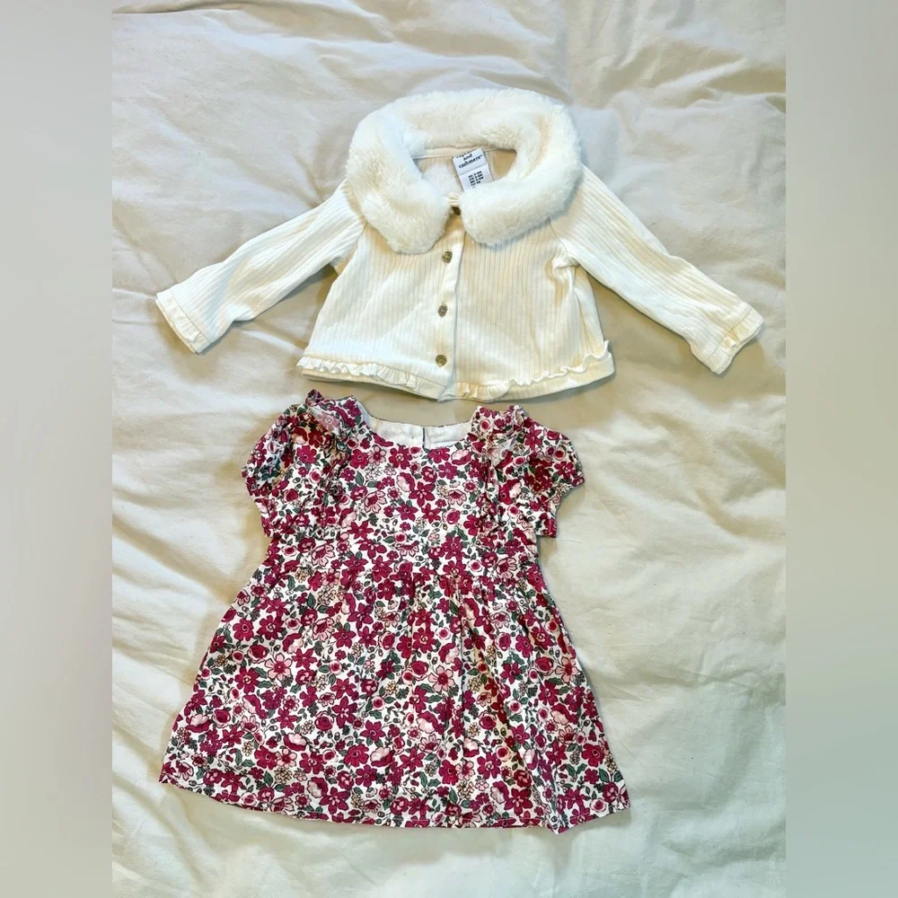 2 piece Cupcakes & Cashmere Infant Set size 3-6 months