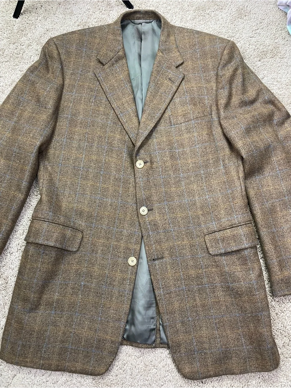 Hickey Freeman tailored three