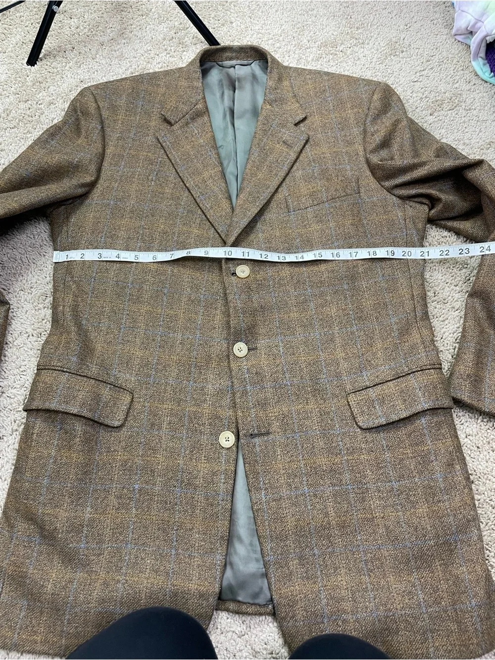 Hickey Freeman tailored three