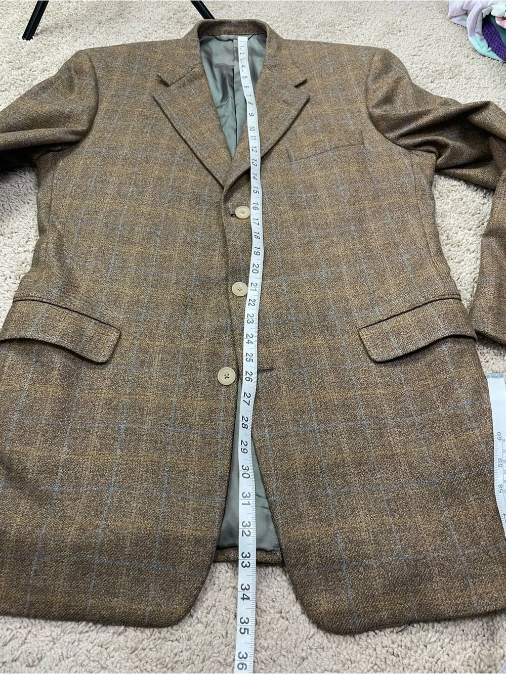 Hickey Freeman tailored three