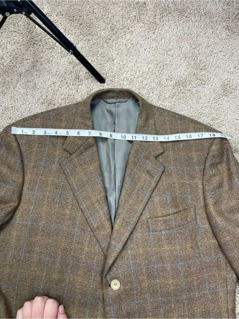 Hickey Freeman tailored three