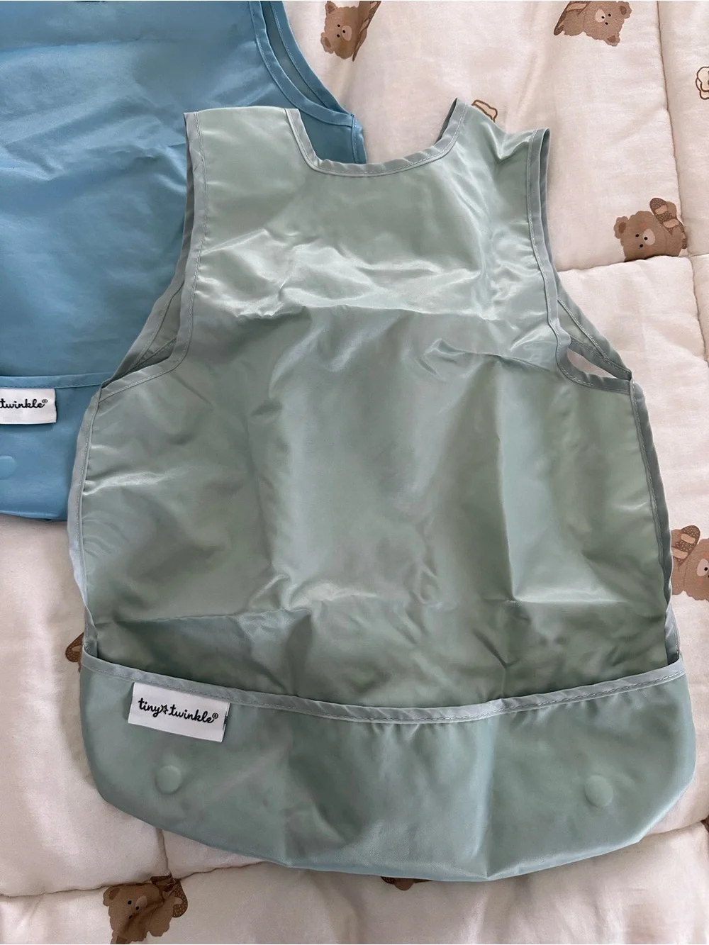 Set of two Tiny Twinkle sleeveless Bibs Size 2-4 years