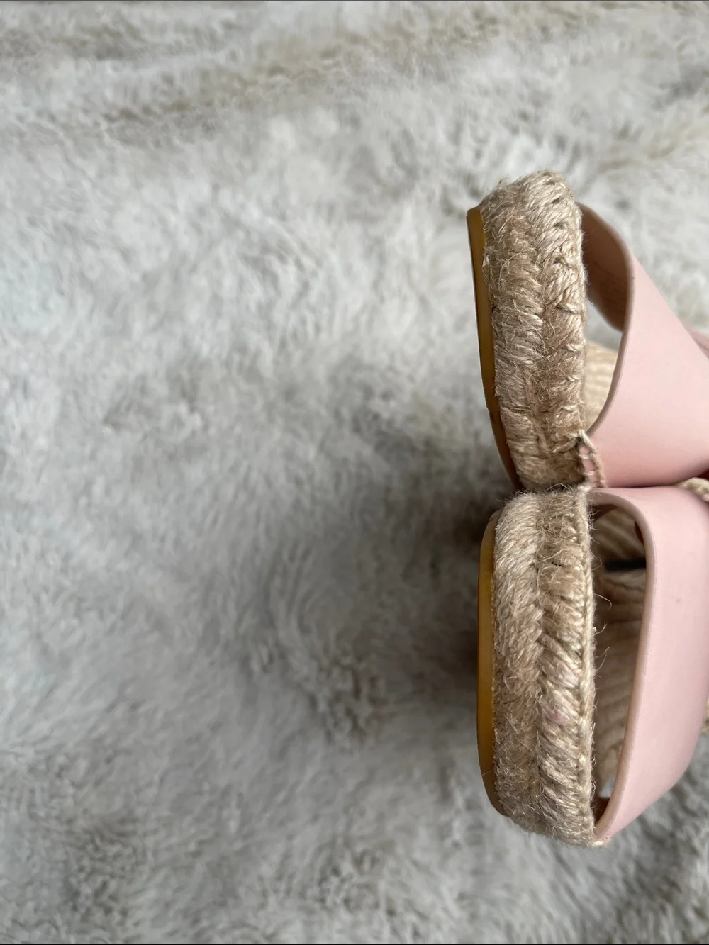 blush leather