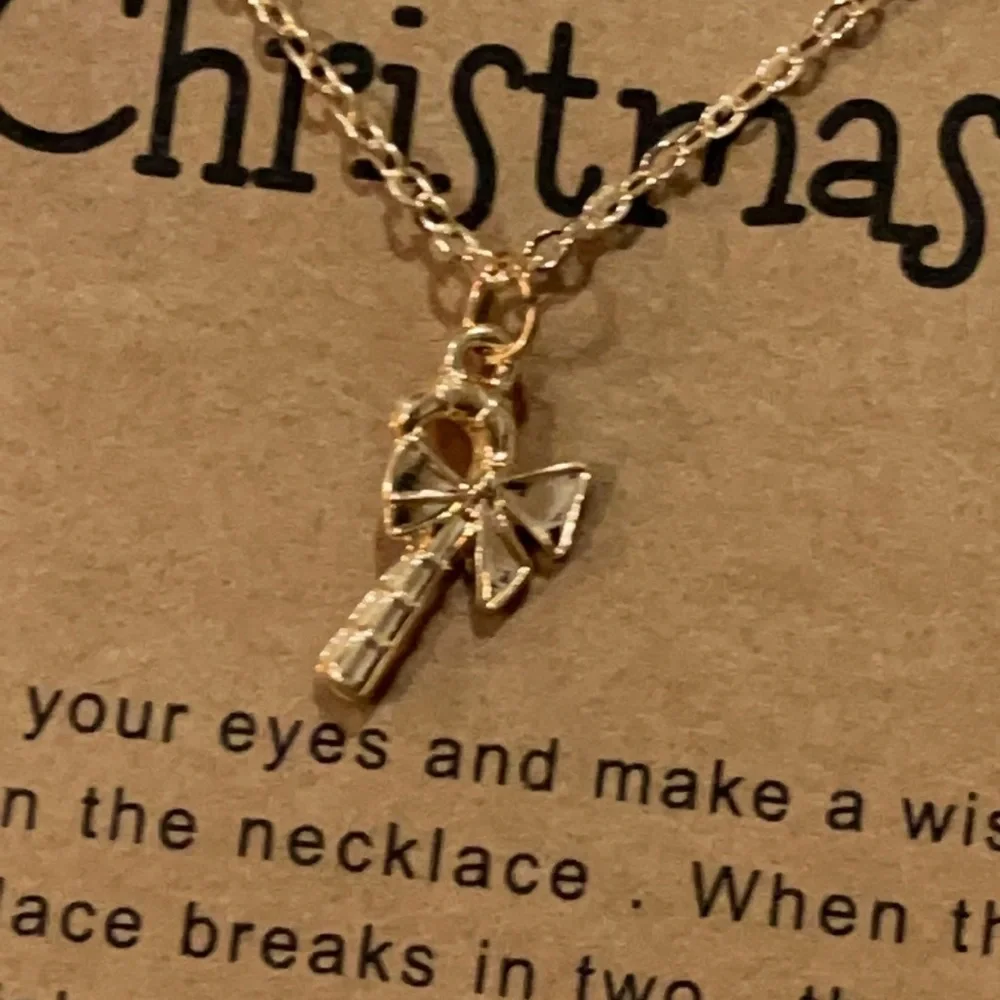 N/A necklace cane candy