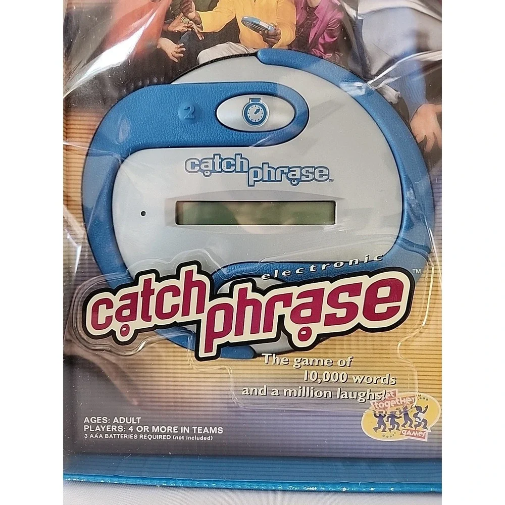 VTG Hasbro Catch Phrase 1st Edition Y2K Electronic Handheld Game 2000 Adult NEW