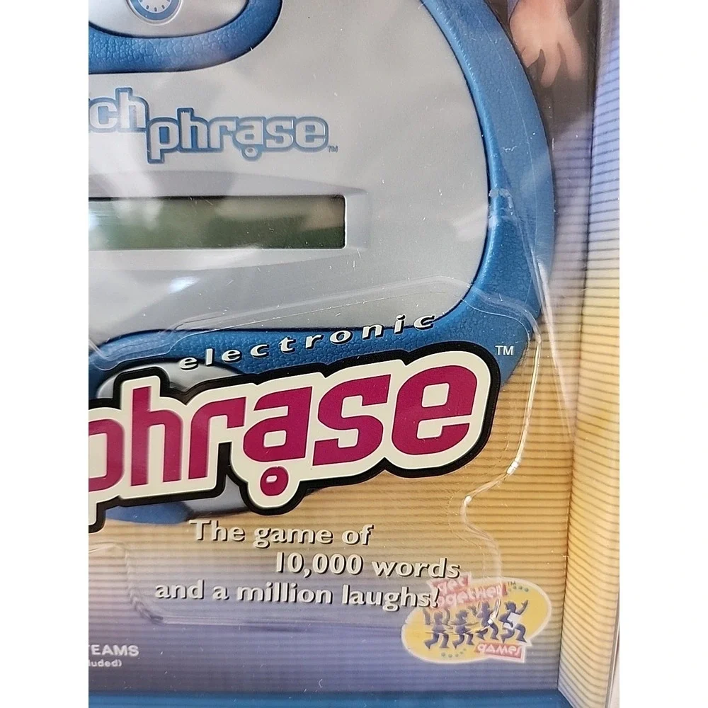 VTG Hasbro Catch Phrase 1st Edition Y2K Electronic Handheld Game 2000 Adult NEW