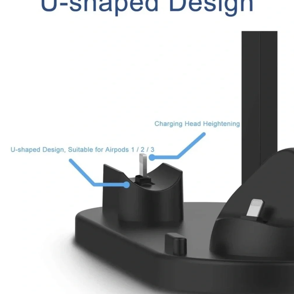 4 in 1 iPhone charger station Compatible With Apple Watch