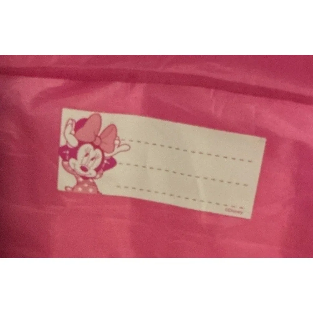 Disney Store Minnie Mouse and Figaro Backpack with Hood