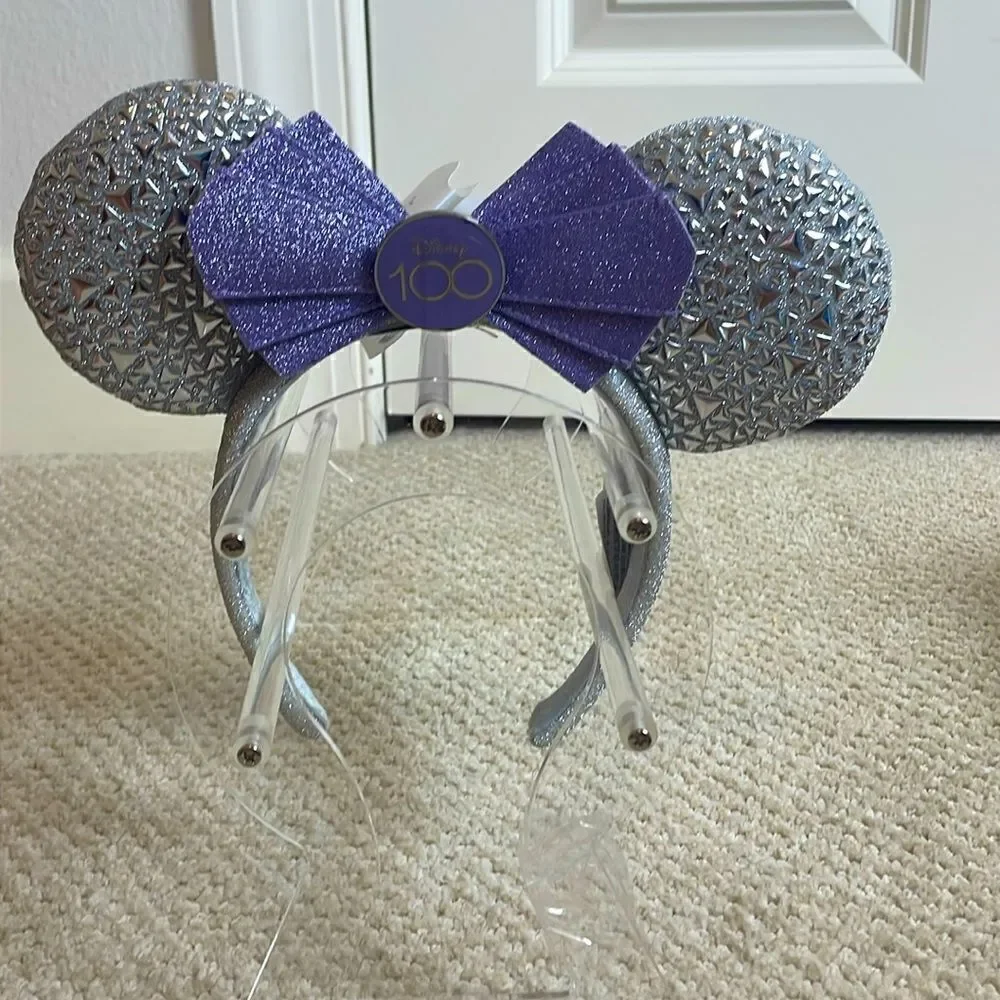 NWT Disney Parks Disney 100th Anniversary Minnie Mouse Ear Headband