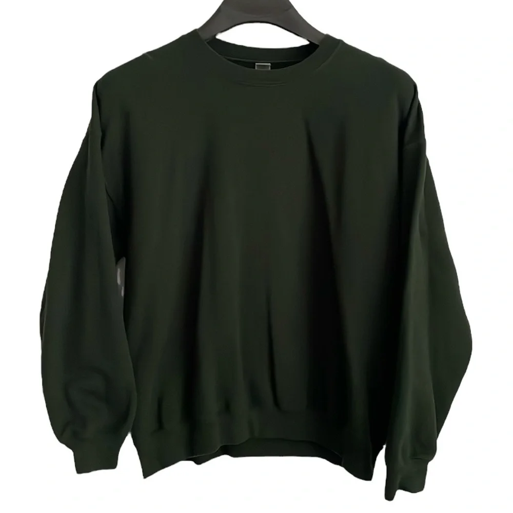 Gildan heavy blend men’s size XL‎ forest green crewneck long sleeve sweatshirt