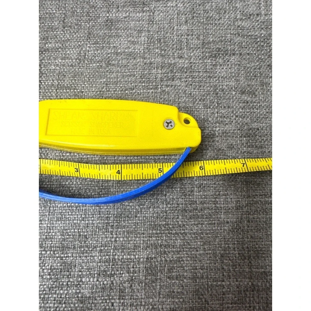 Shear Sharp Handheld Non Slip Grip Compact Scissor Sharpener Lightweight