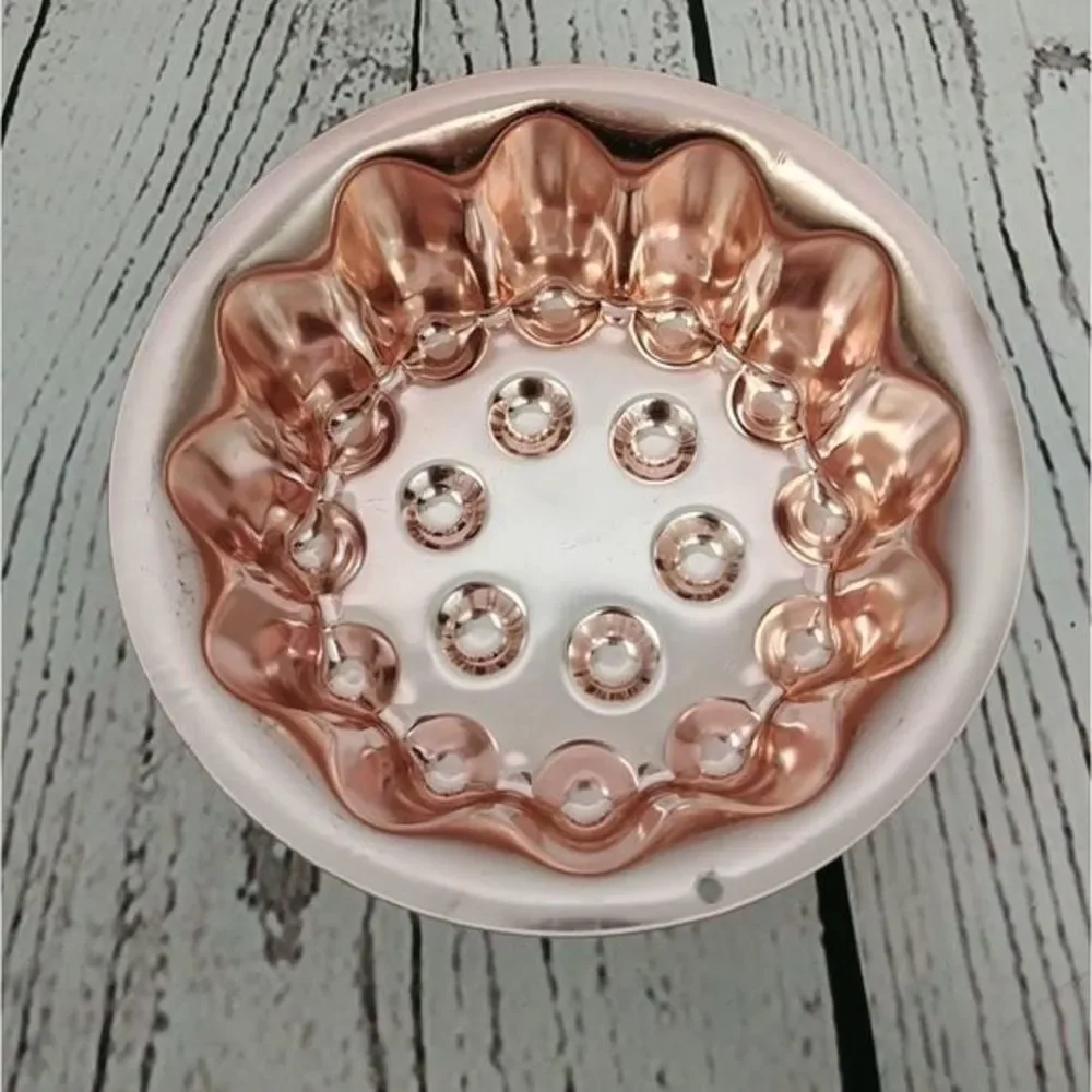 Vintage Copper‎ Round Dome Jello Mold