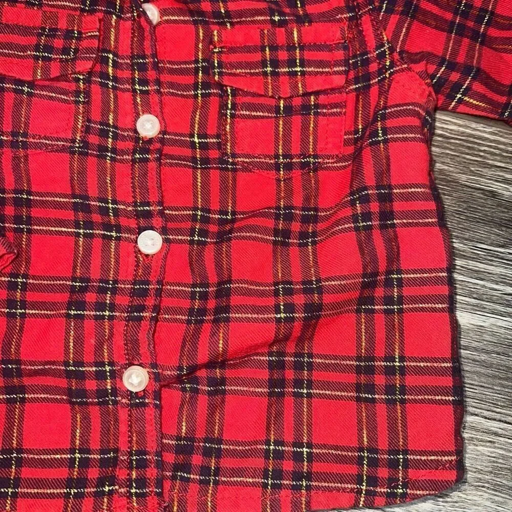 OshKosh Bgosh red gold