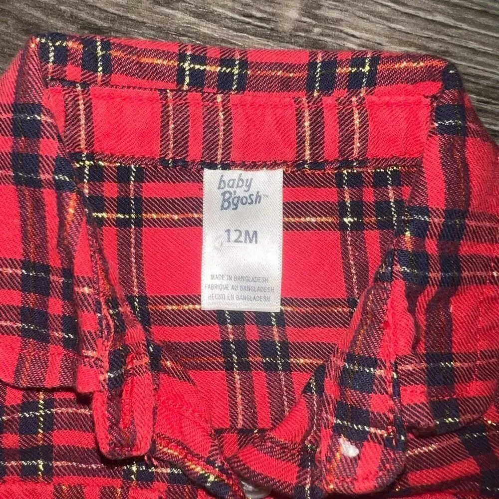 OshKosh Bgosh red gold