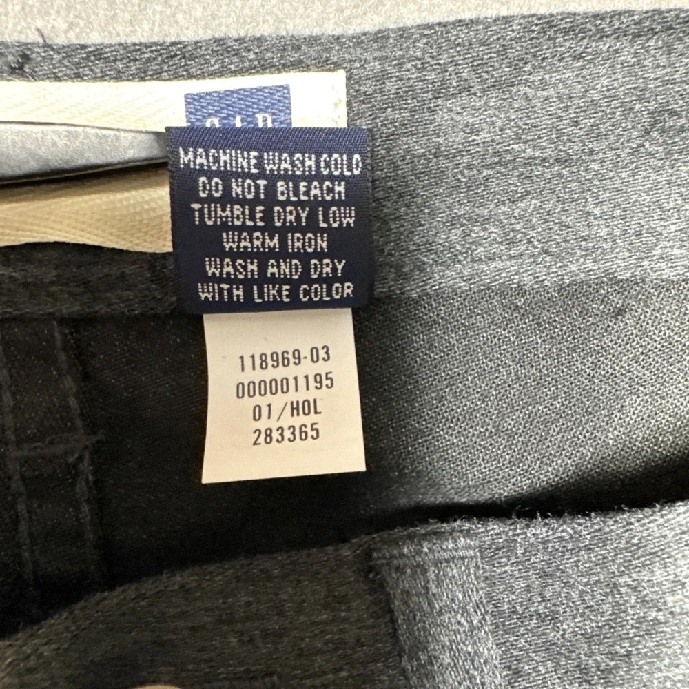Gap Flare Stretch Pants Womens Size 6 (28x31) Gray Neutral Minimal Career Preppy