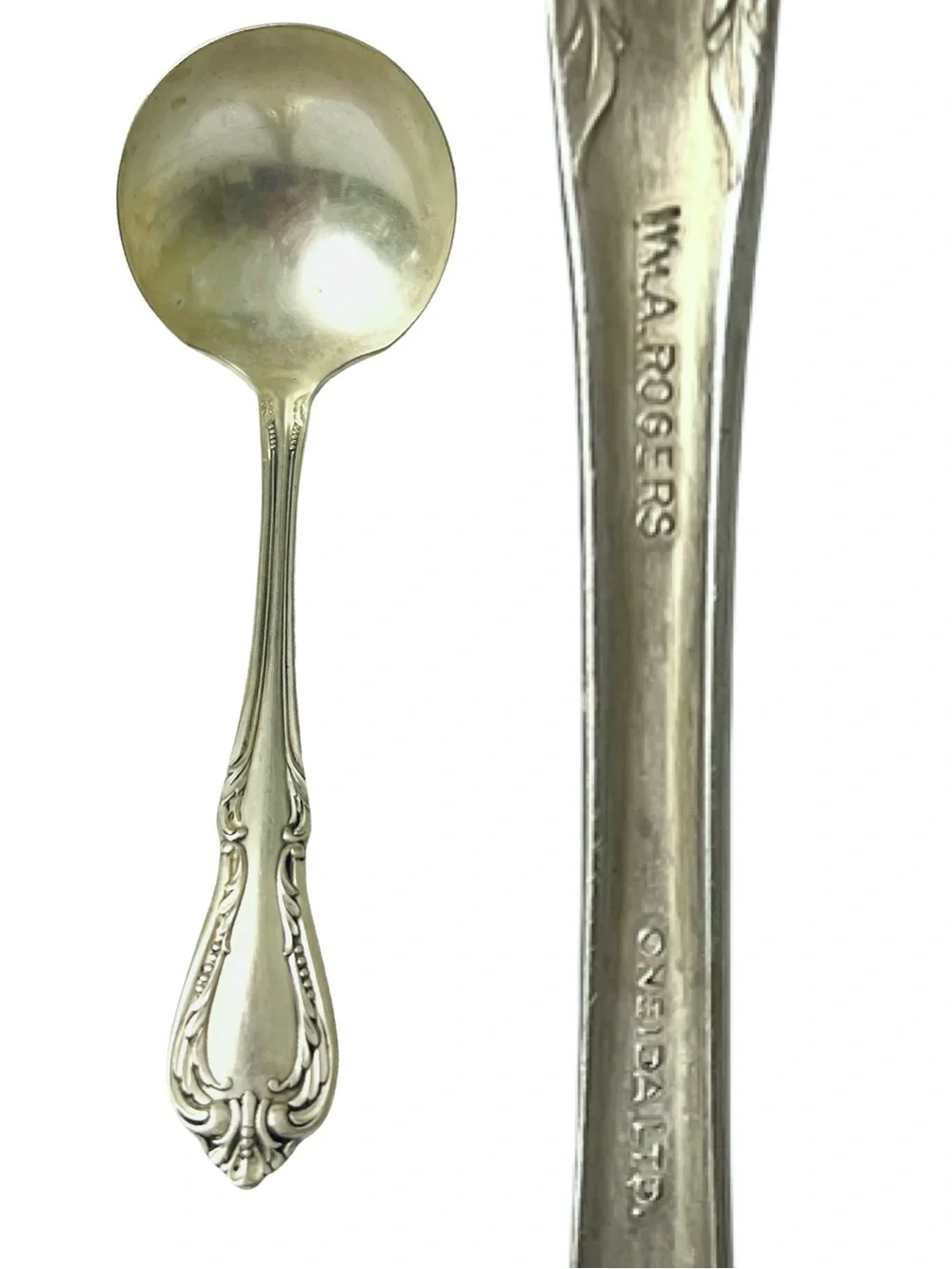 Vintage William A. Rogers Oneida LTD Silver-Plated Soup Ladle