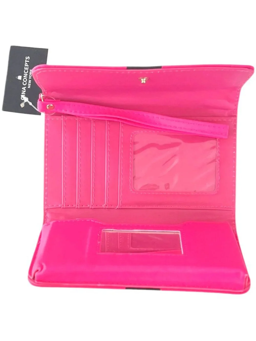 GINA CONCEPTS New York - Women's Hot Pink Wallet - NEW with tags