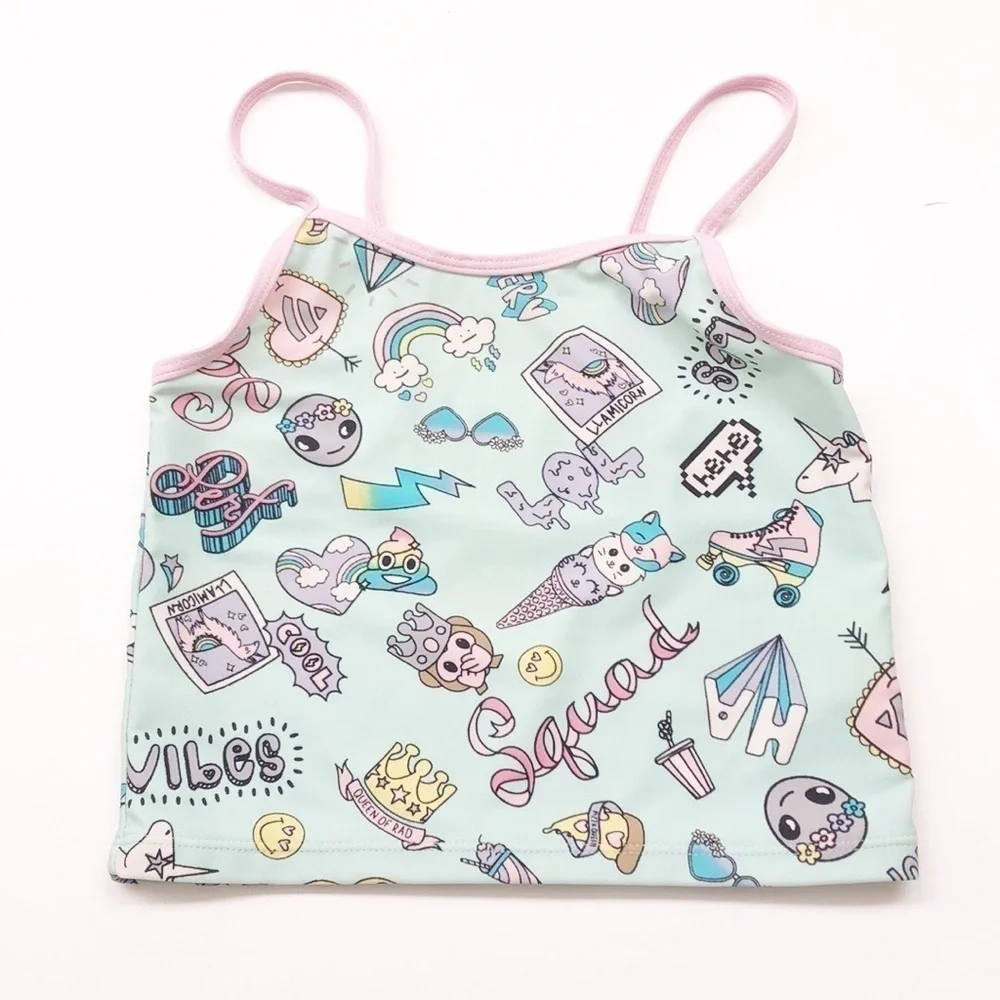 The Children's Place girls swim top
