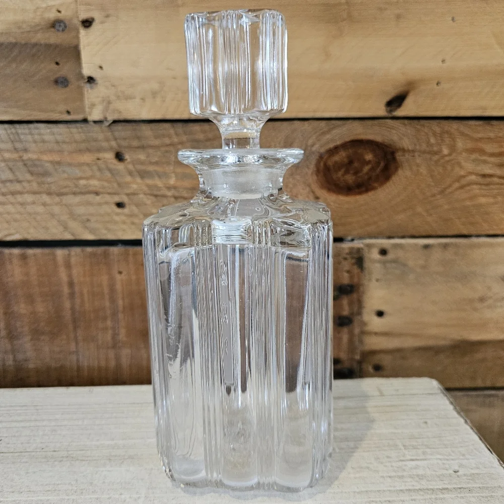 Vintage '30s-40s MCM Fostoria Sunray hand blown glass 