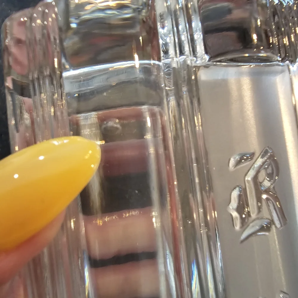 Vintage '30s-40s MCM Fostoria Sunray hand blown glass 
