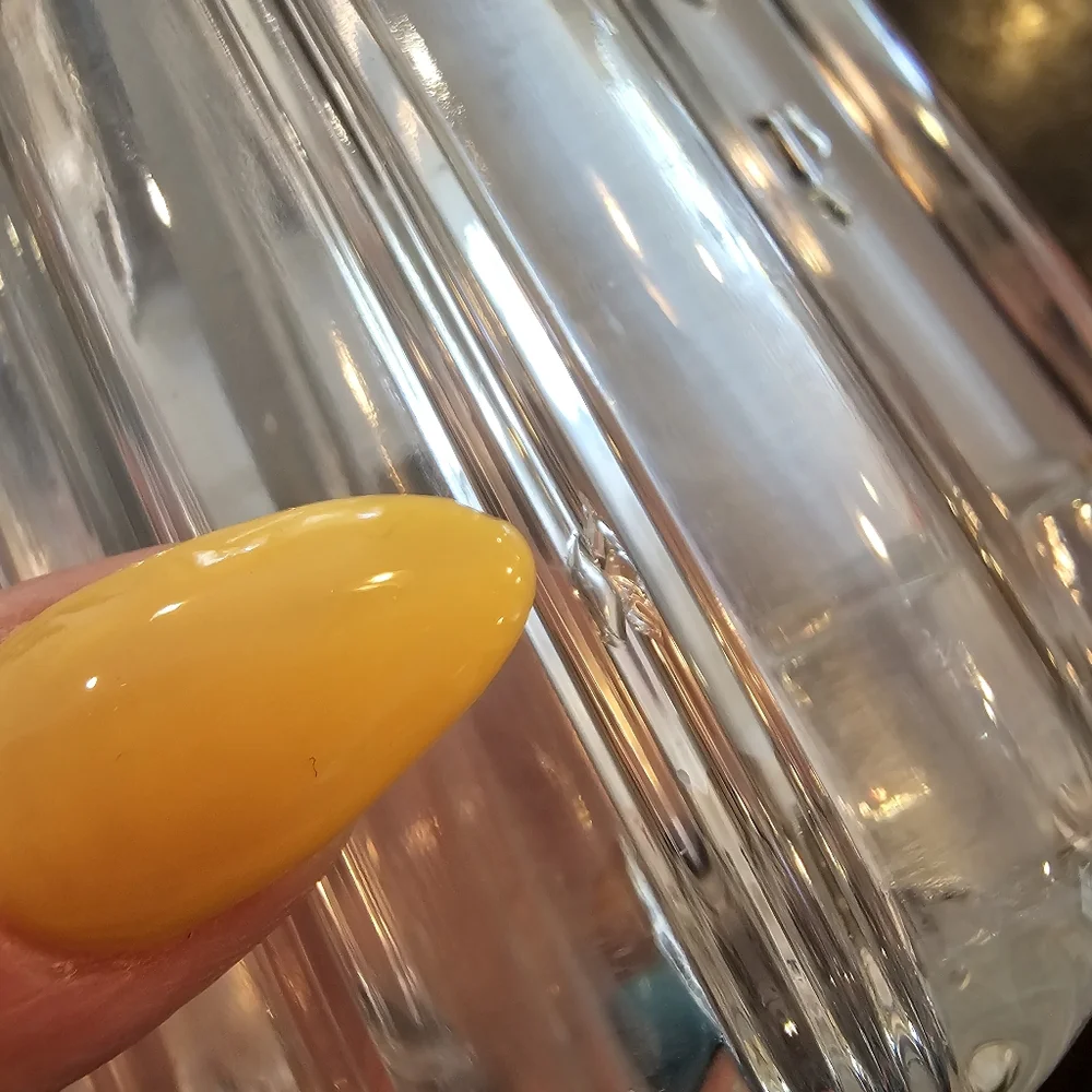 Vintage '30s-40s MCM Fostoria Sunray hand blown glass 