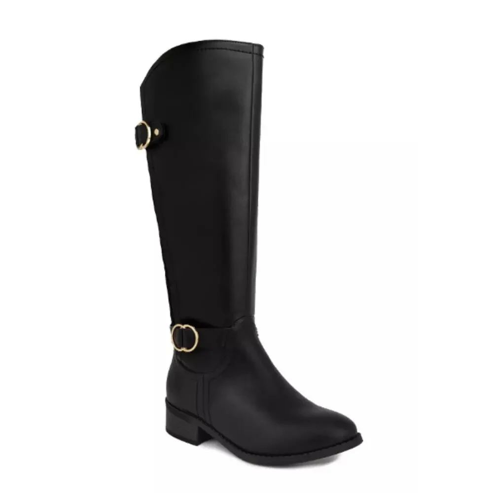 NEW Jones New York Women's Leandraa Knee High Riding Boots 7M Black